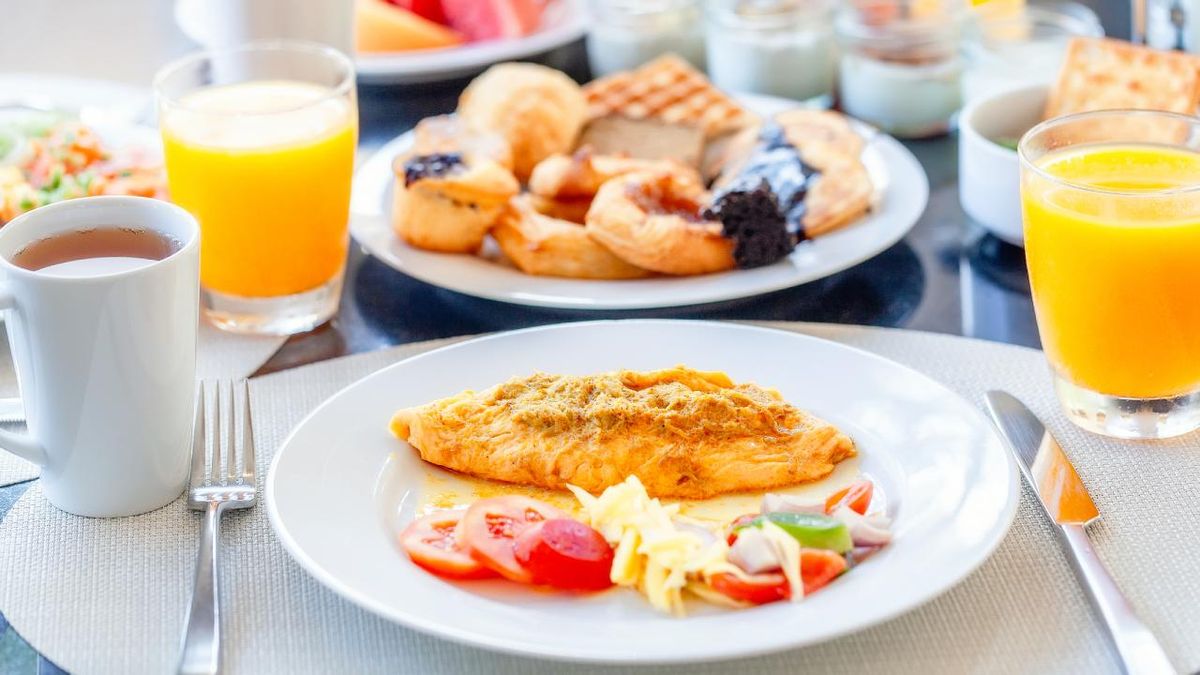 desayuno continental tortilla