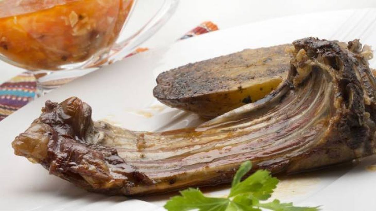 cordero asado segundo plato menu boda karlos arguinano