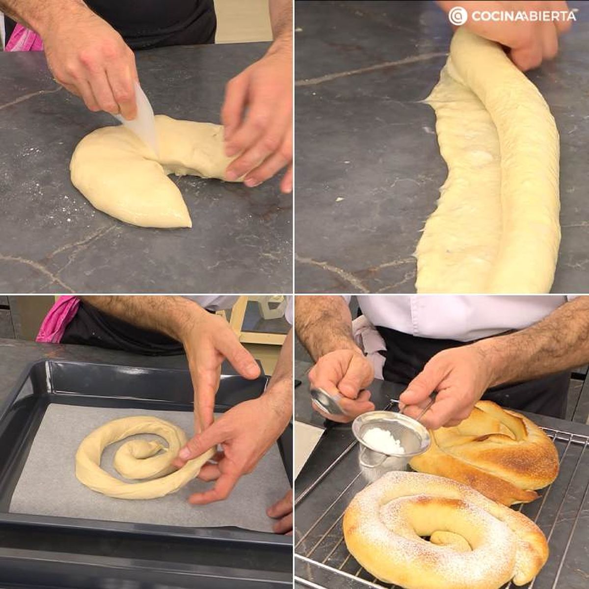 Cómo hacer ensaimada, paso a paso