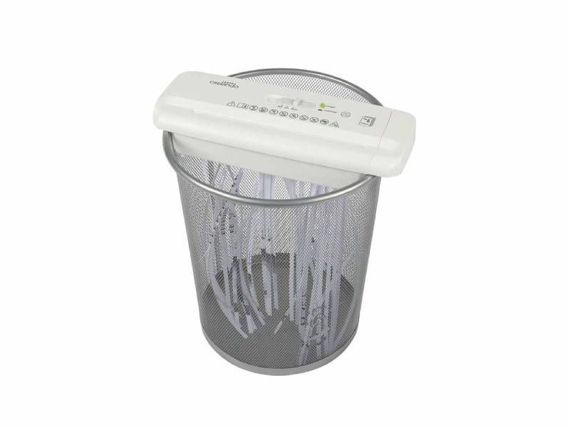 Destructora automática para papelera.