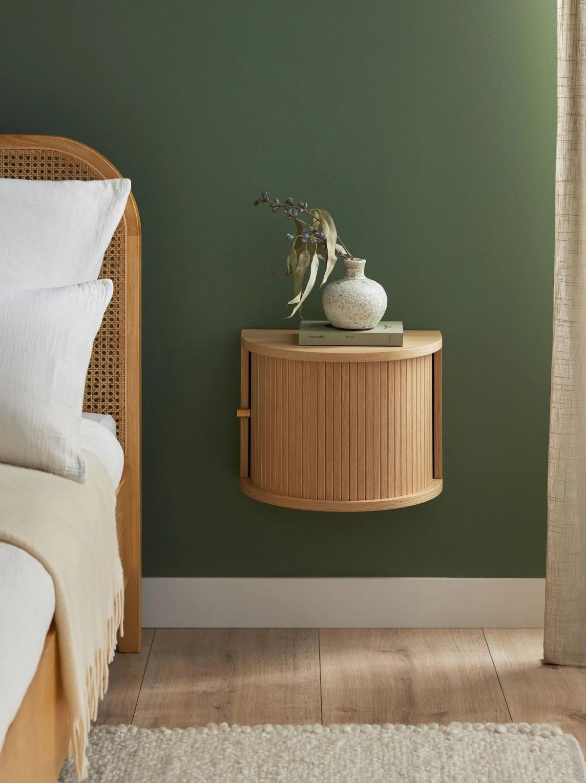 Mesitas de noche originales de madera