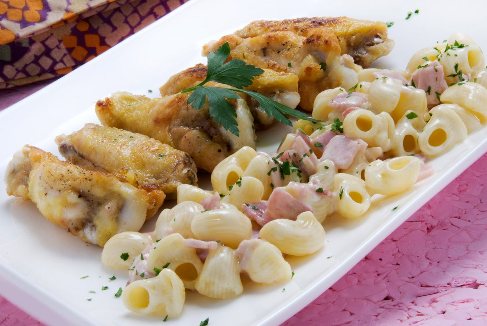 alas pollo coditos pasta karlos arguinano