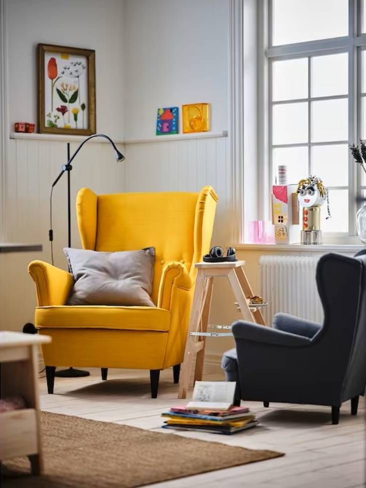 10 sillones orejeros elegantes y modernos para decorar tu hogar 2