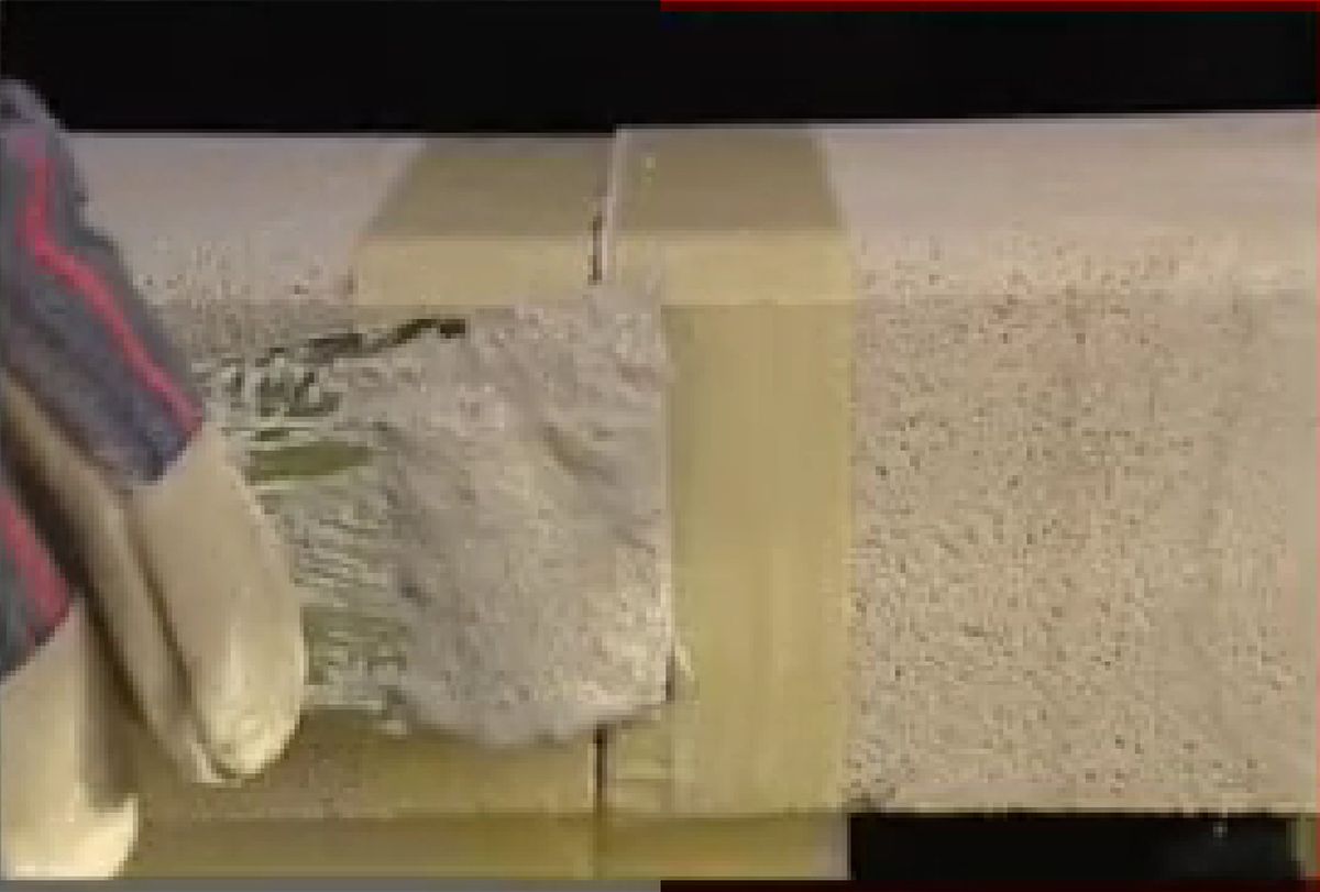 Muro con balaustrada paso 26