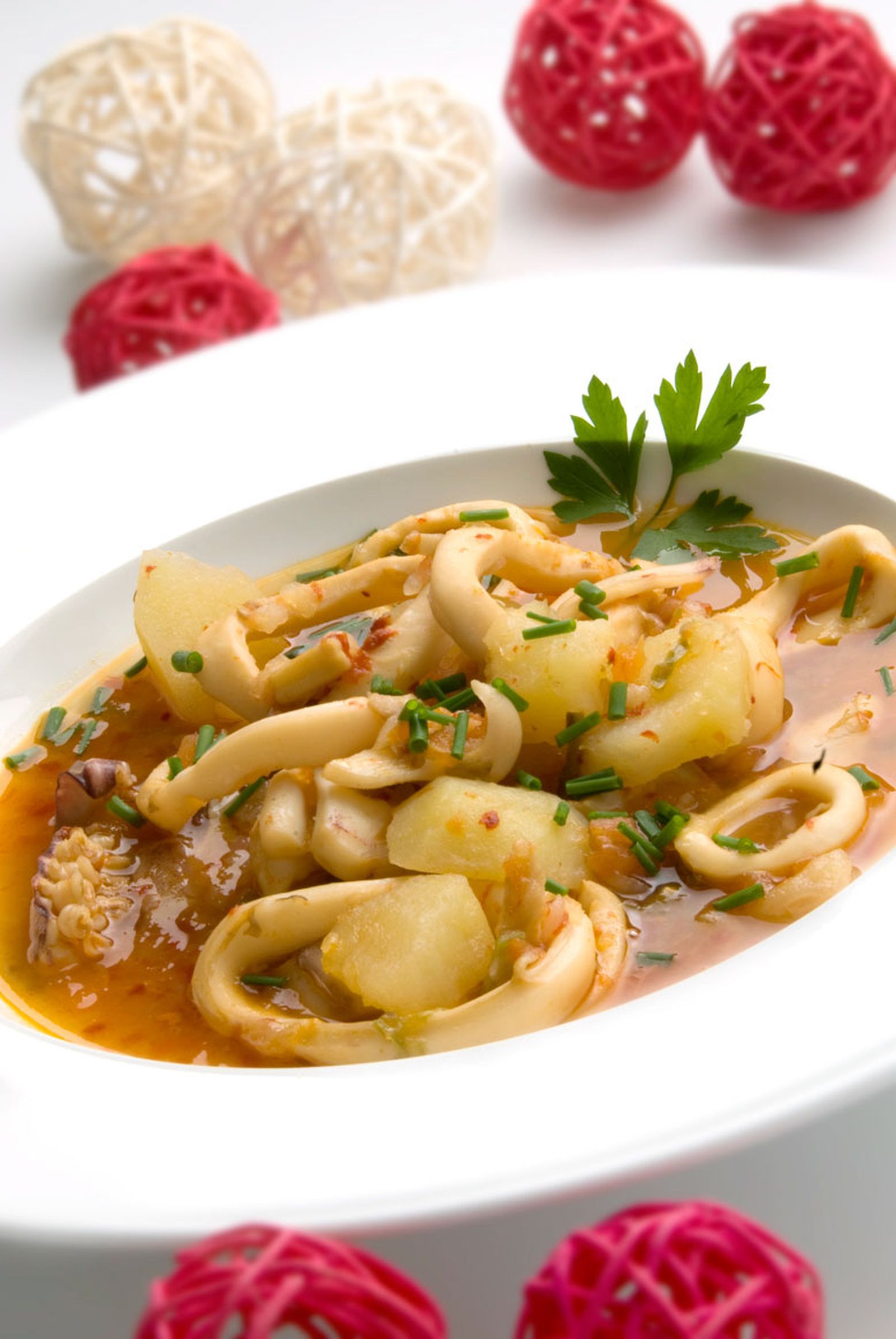 Marmitako de calamar