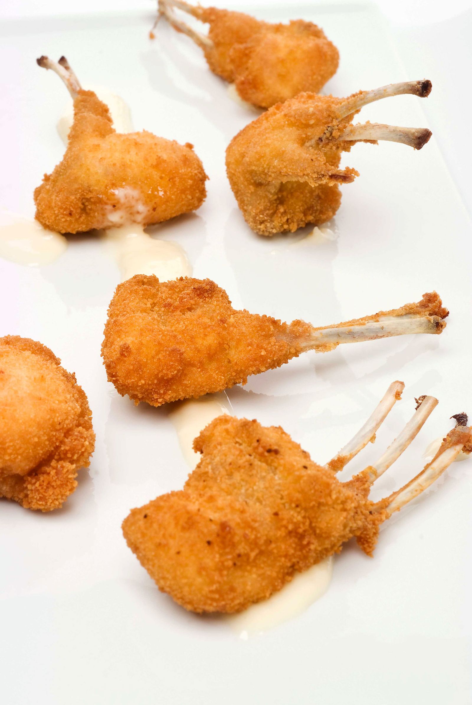 Costillitas de conejo con alioli