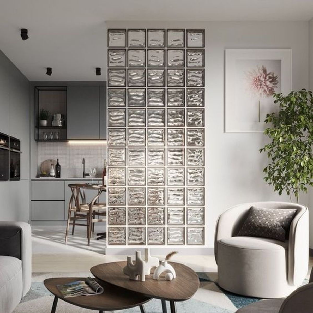 paves dividir cocina comedor