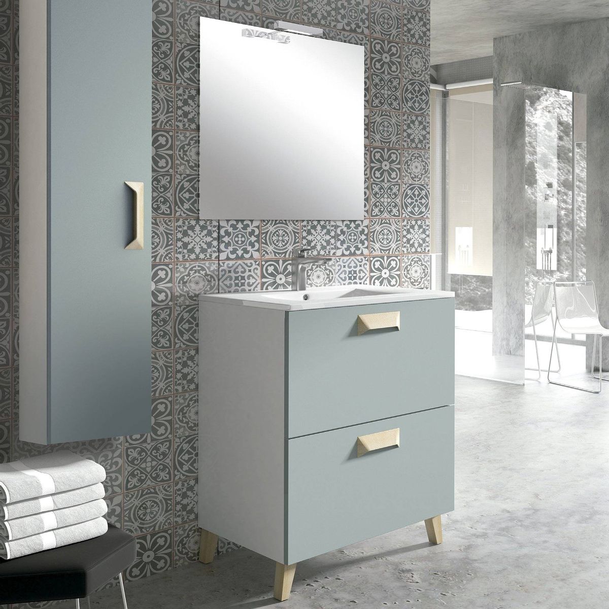 mueble bano Alberta patas