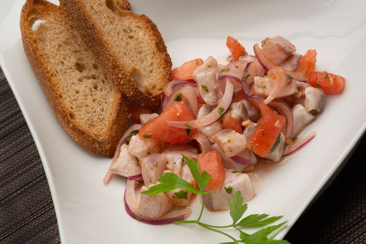 ceviche corvina xl