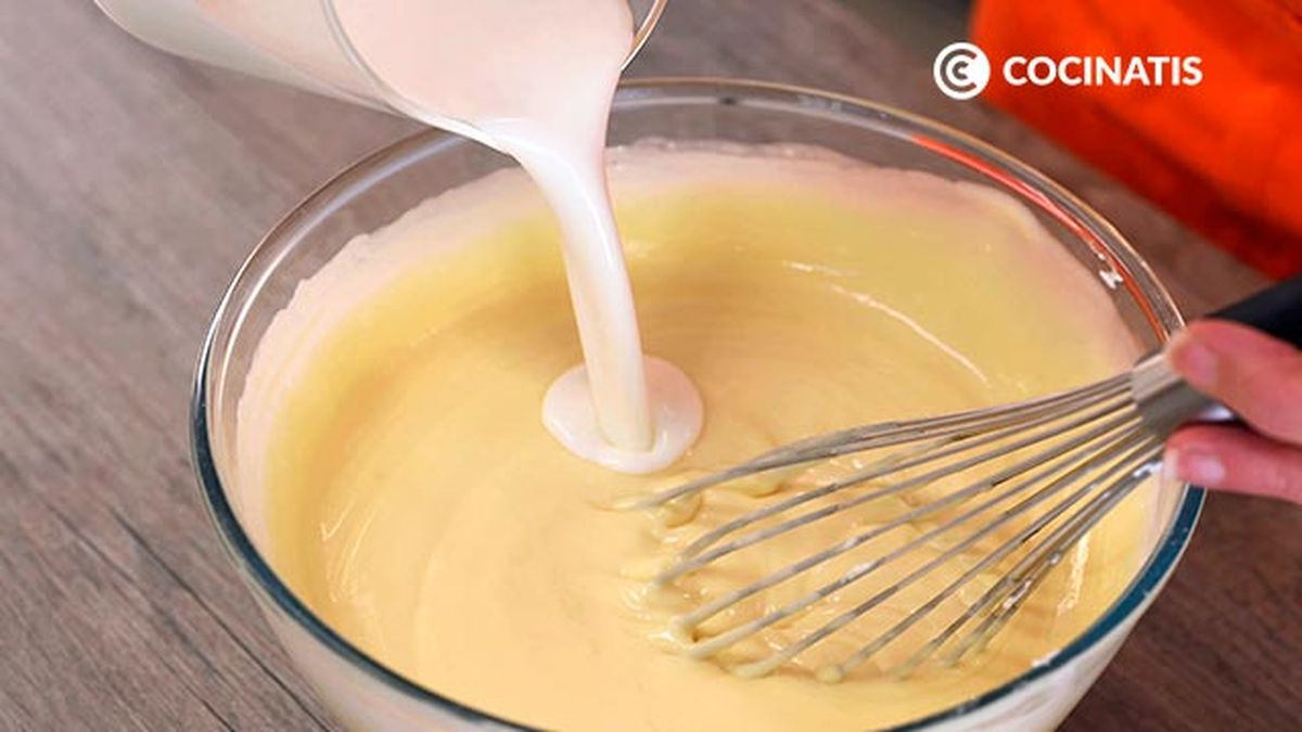 Receta de tarta de queso vasca La Viña   paso 4