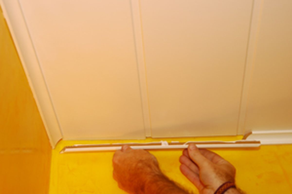 Instalar un falso techo paso 13