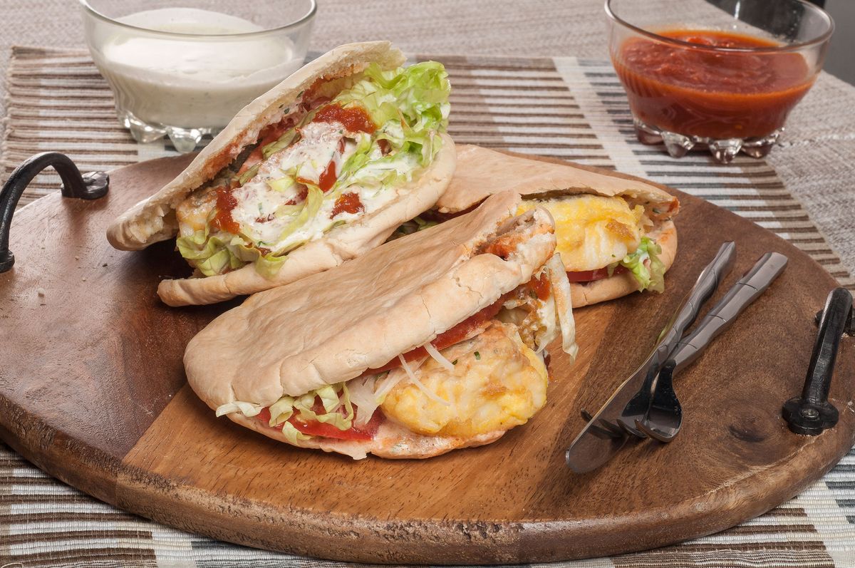 Kebab de pescado para los reyes