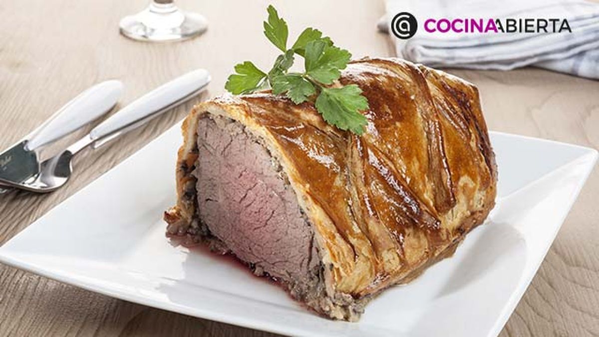 solomillo wellington corte carne