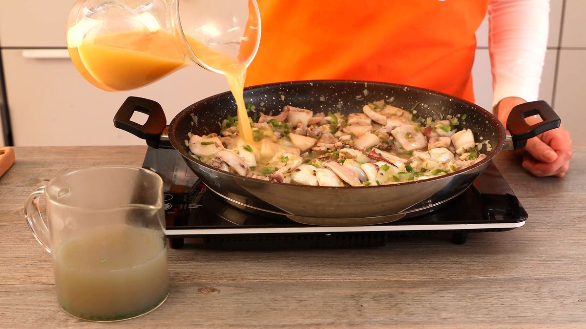 Receta de arroz con almejas   paso 4