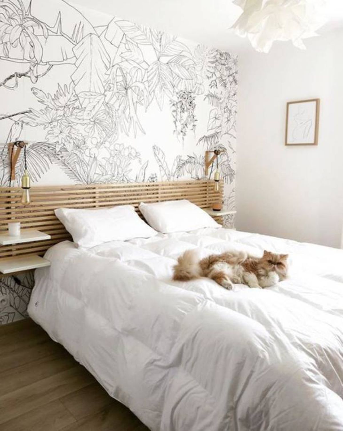 17 papel pintado dormitorio pared pinterest
