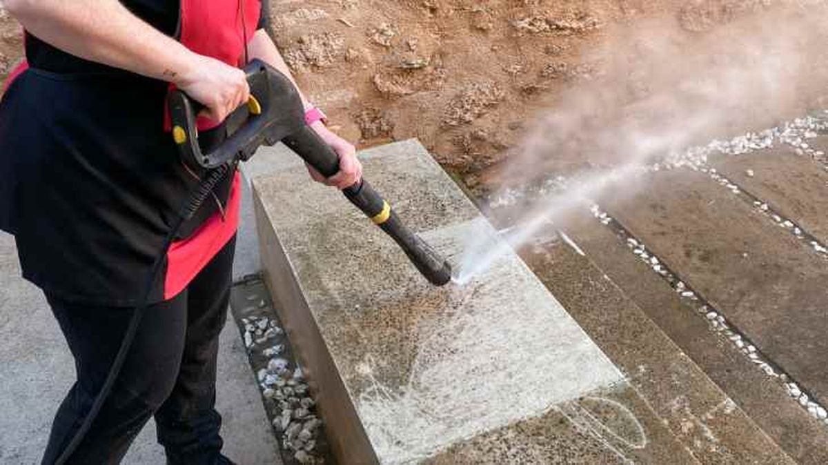 Los resultados de la hidrolimpieza se observan en seguida