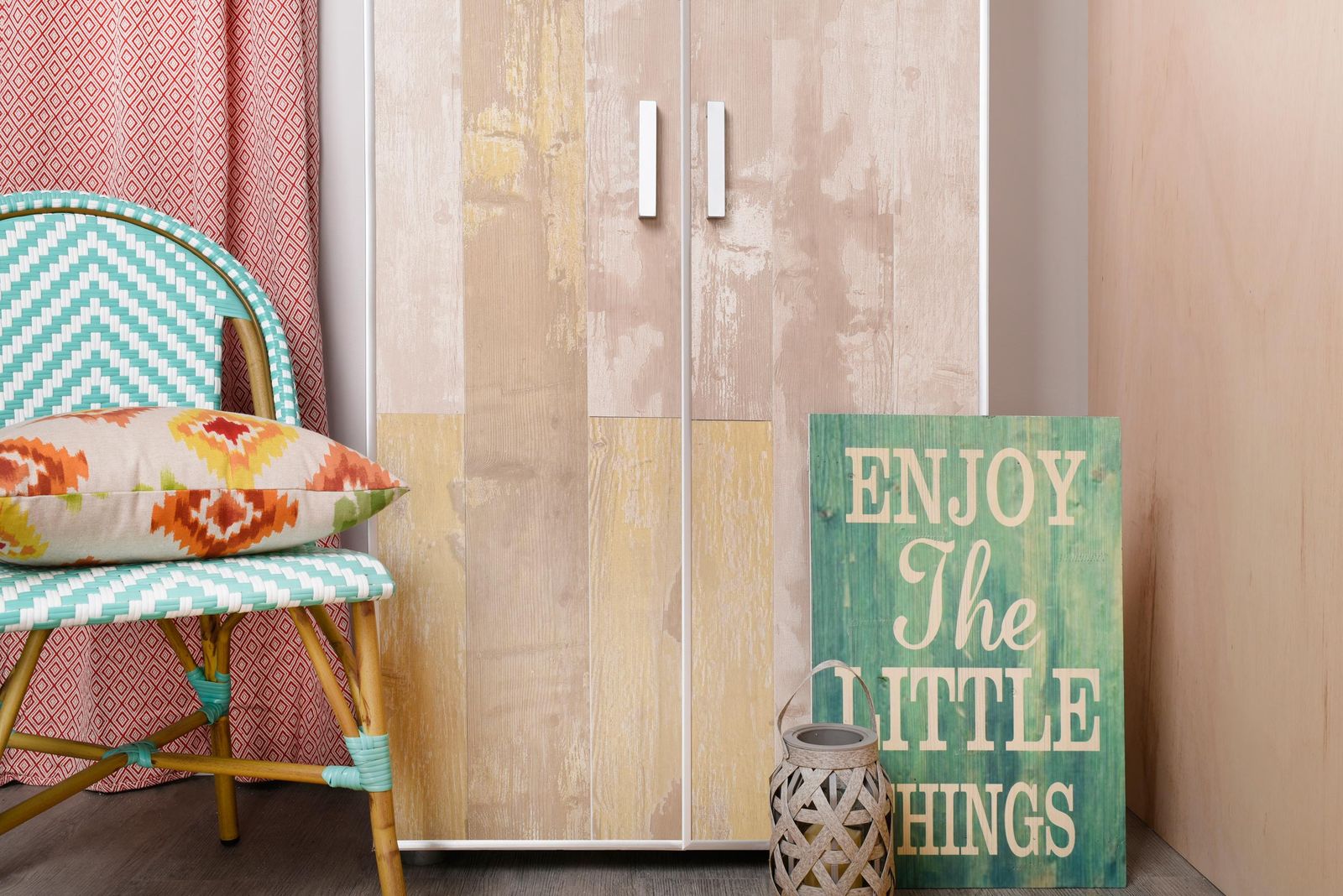 Renovar un armario blanco