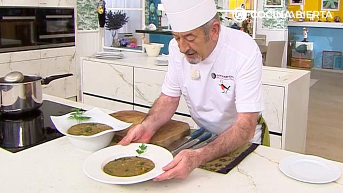 lentejas con verduras olla express mejor receta karlos arguinano karl67360321 paso6