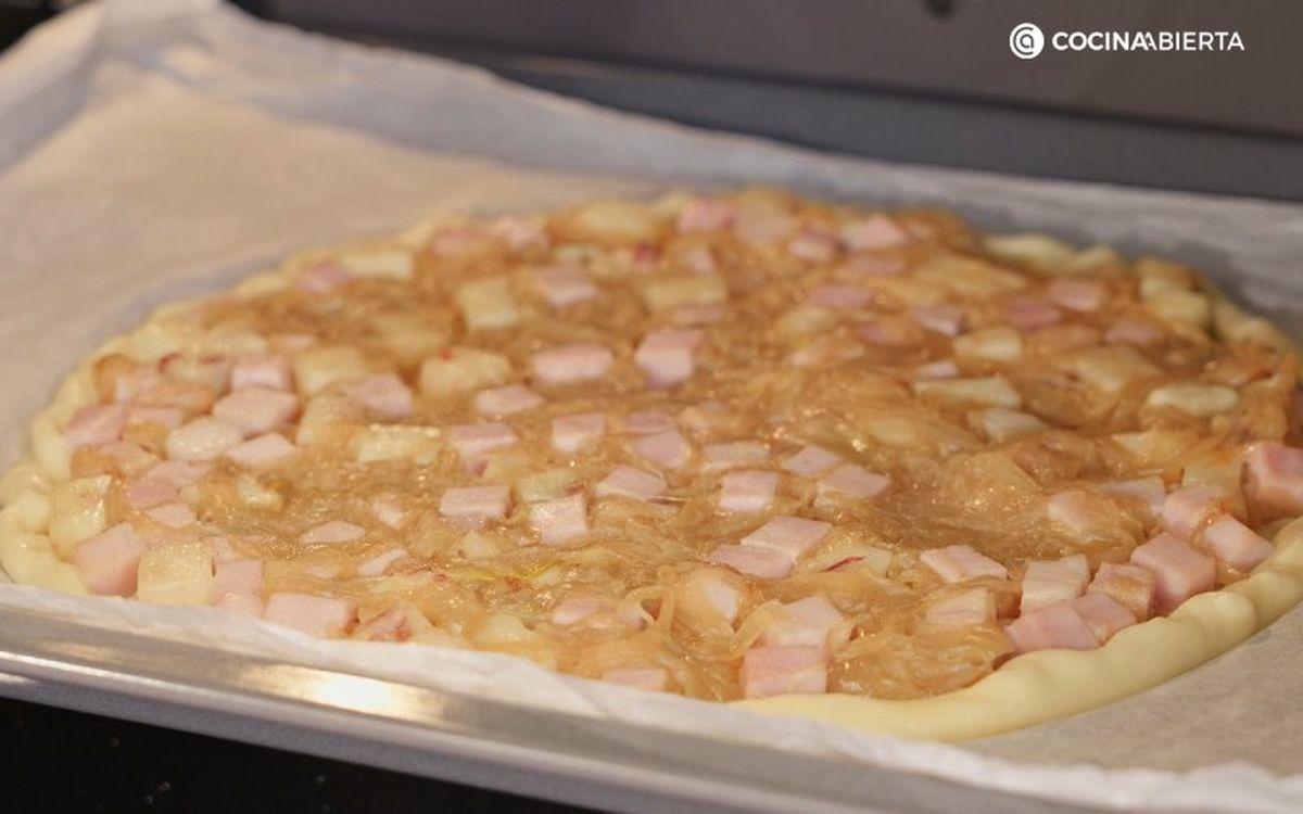 Pizza de hojaldre - paso 3