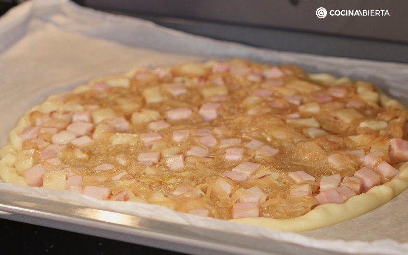 Pizza de hojaldre - paso 3