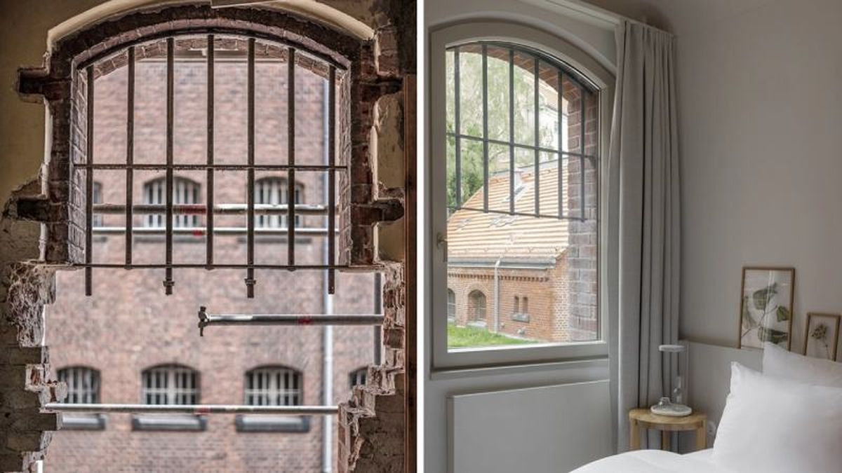 Antigua celda transformada en habitación