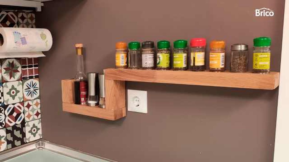 Bricomania 60 como hacer un especiero casero paso 13