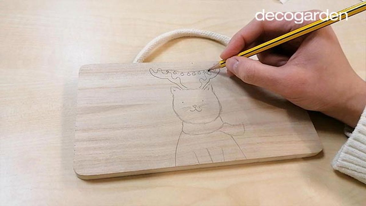 adorno navidad madera kawaii paso 2