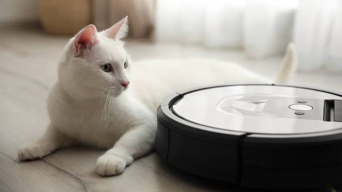 robot aspiradora automatico para limpiar pelo mascotas
