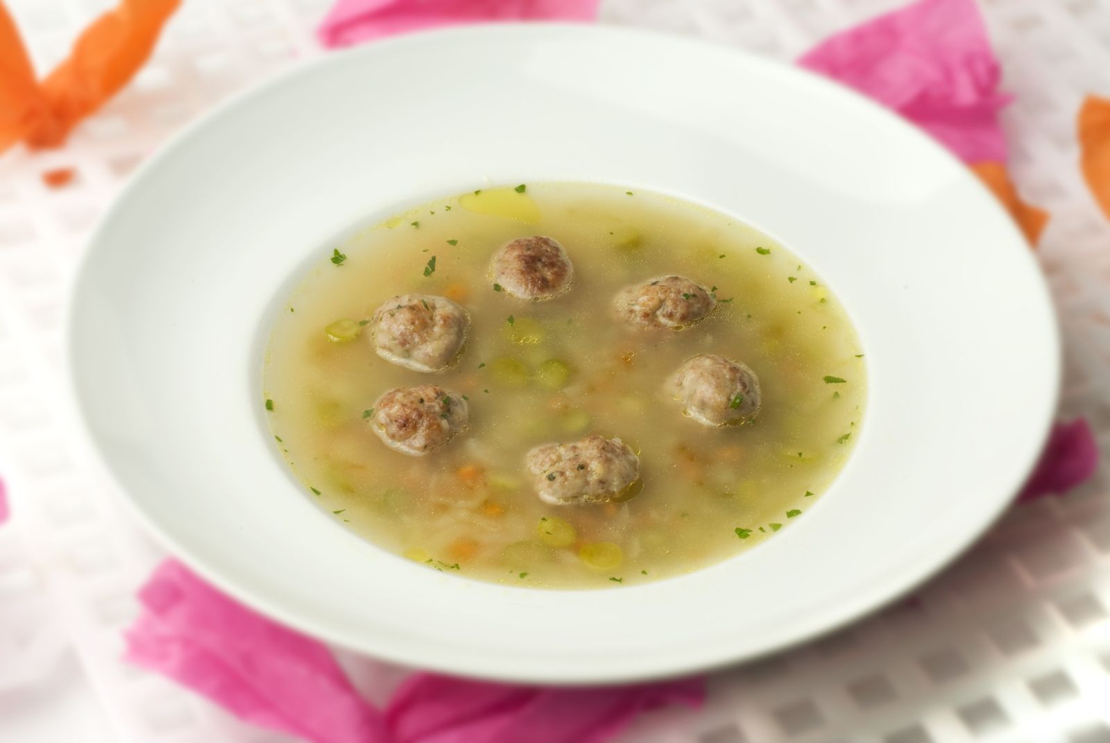 KARL45580510 Sopa de albondiguillas