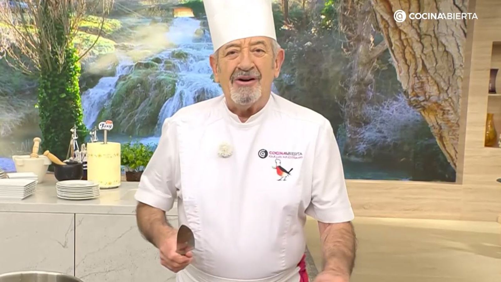 Karlos Arguiñano no perdona el momento del hamaiketako con amigos