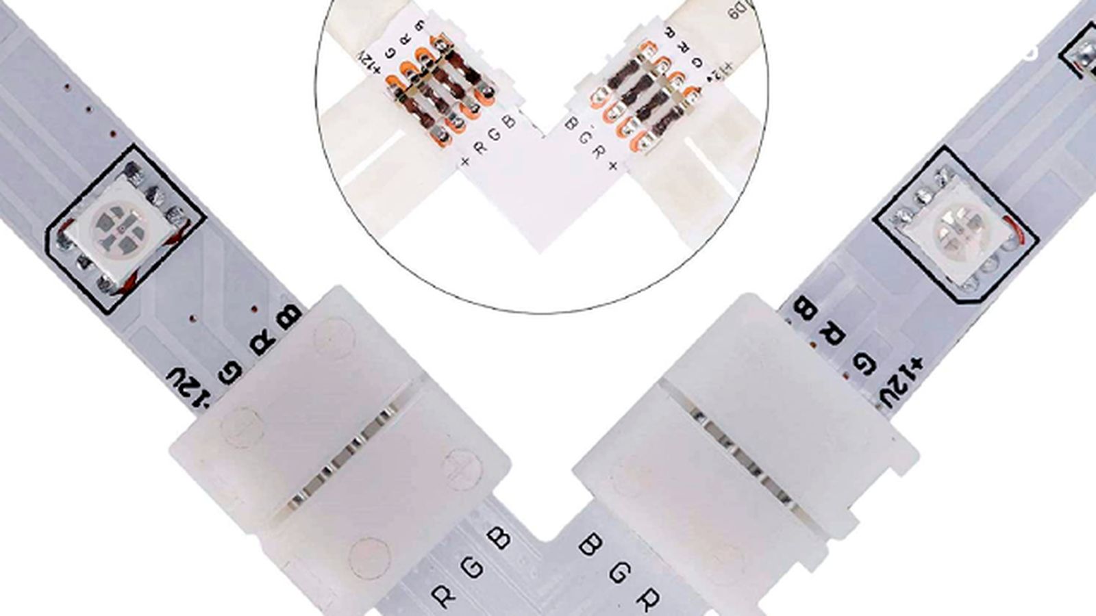 como empalmar tiras led 8