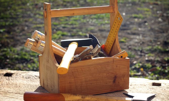 Cómo hacer una caja de herramientas