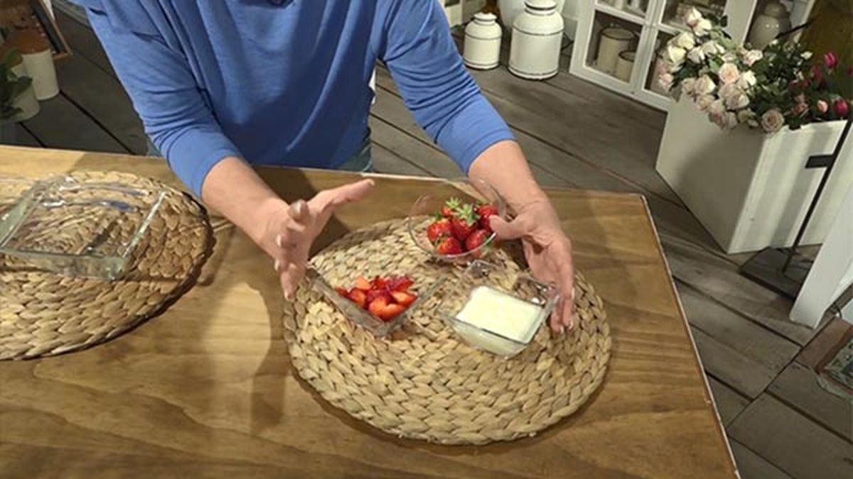 mascarilla exfoliante casera de yogur y fresas ingredientes