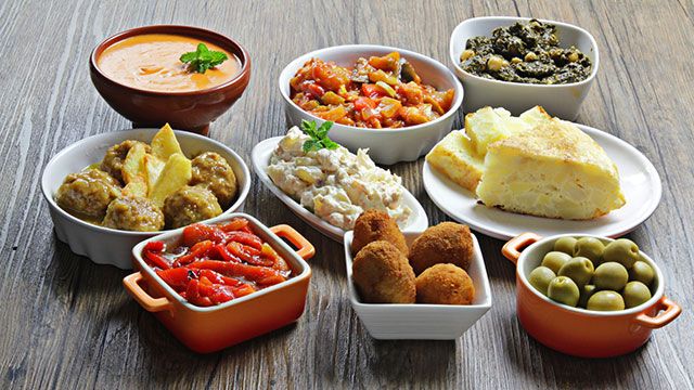 platos tipicos espana tapas
