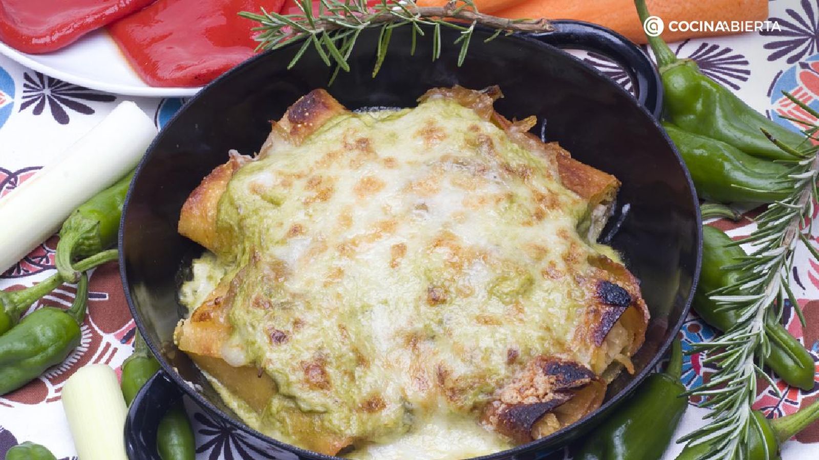 enchiladas de pollo