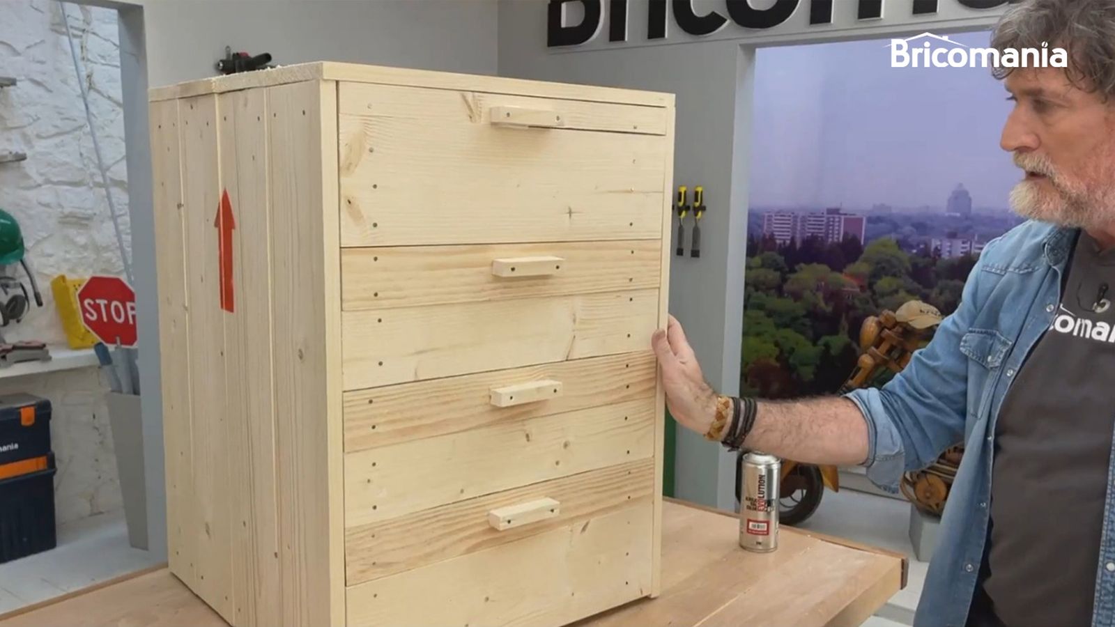 Como tunear una cómoda con madera