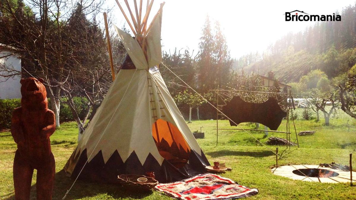 bricomania 752 como hacer un tipi indio facil xl