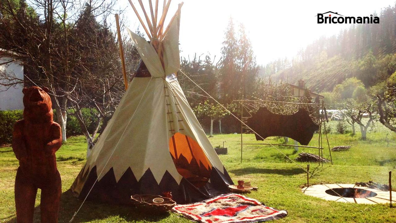 bricomania 752 como hacer un tipi indio facil xl