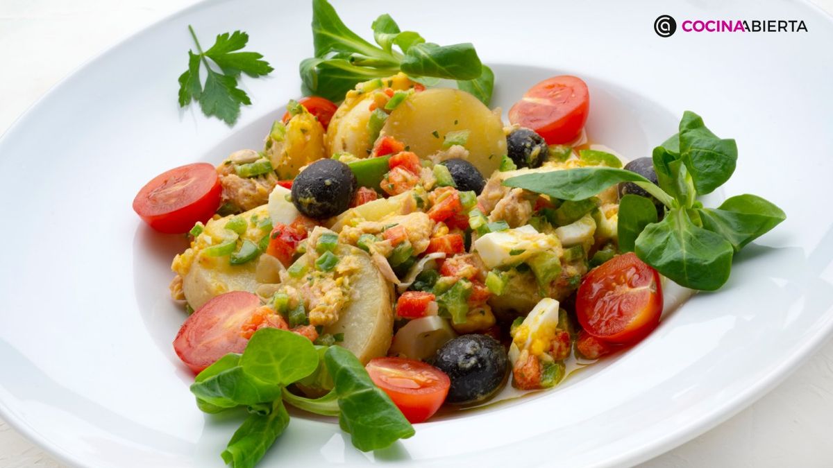 Ensalada campera, la receta para disfrutar en verano