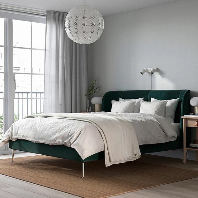 Descubre los originales y versátiles cabeceros de Ikea  6