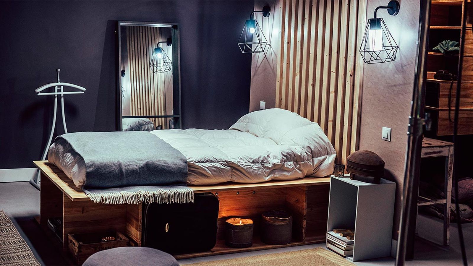 Cómo hacer una cama con canapé