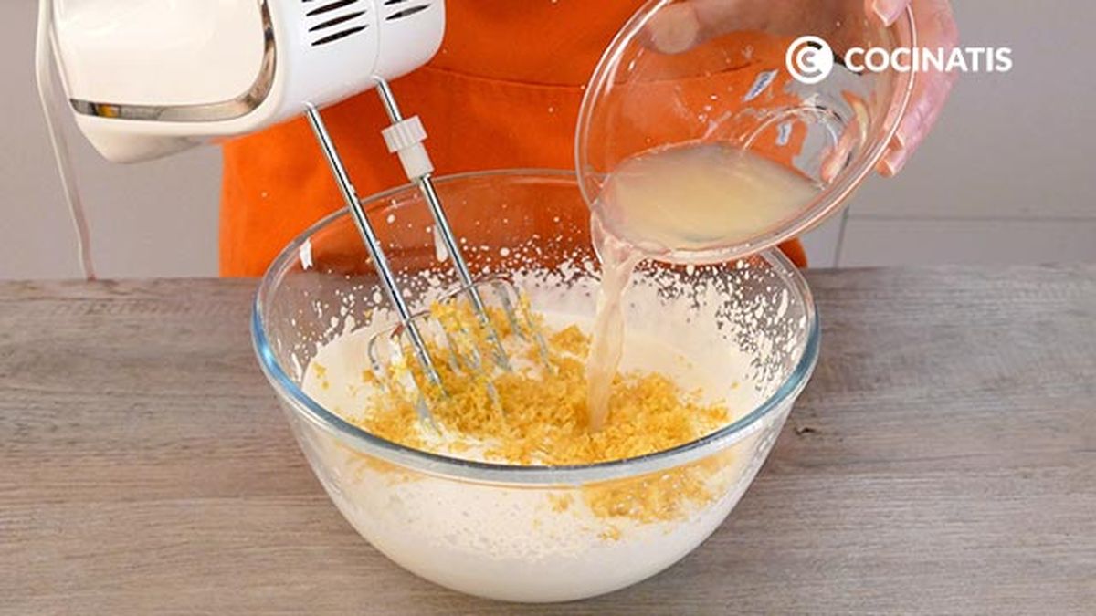 Receta de mousse de limón   paso 3