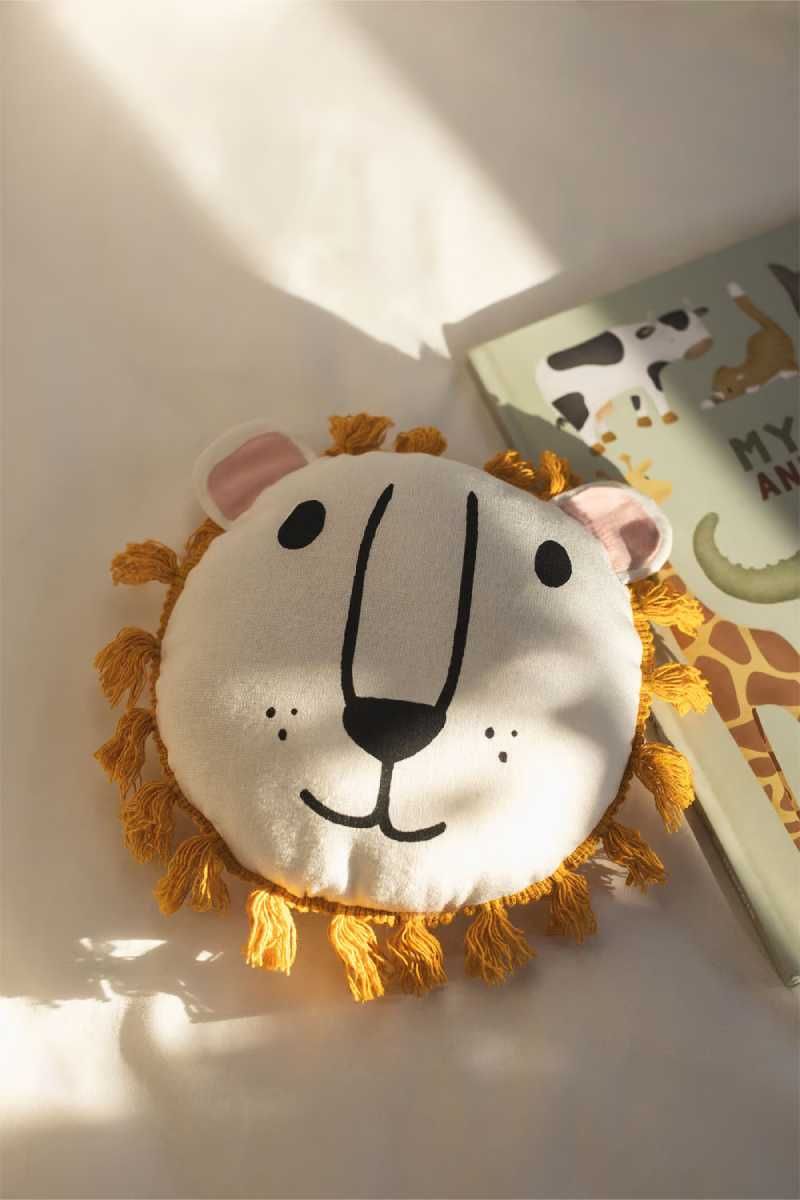 Cojín con forma de león Reynies.