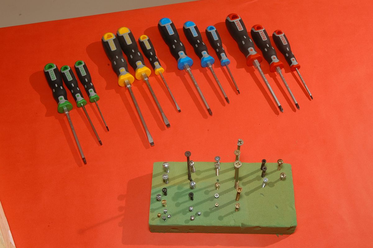 Cómo utilizar un destornillador