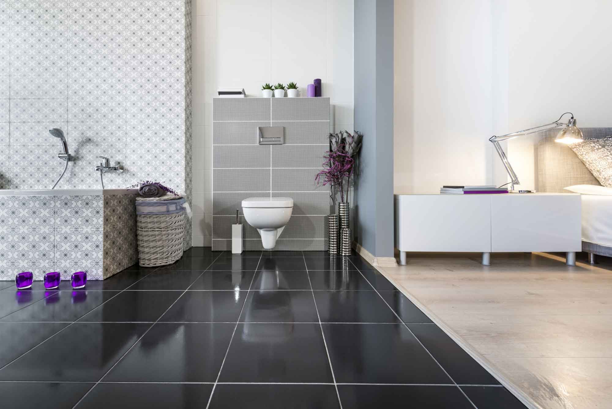 Baños abiertos al dormitorio 3