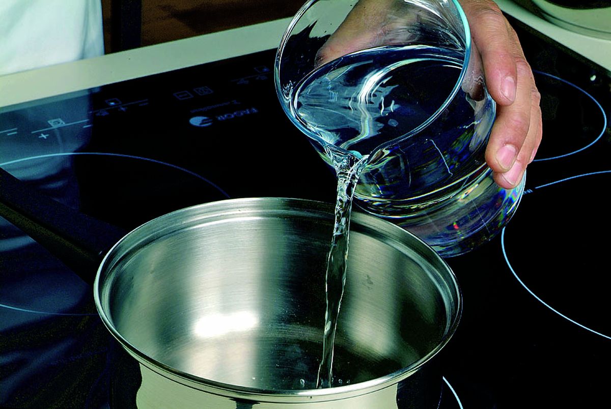 receta cocer huevo paso1