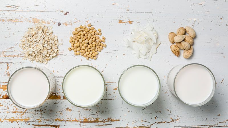 quesos veganos leches vegetales