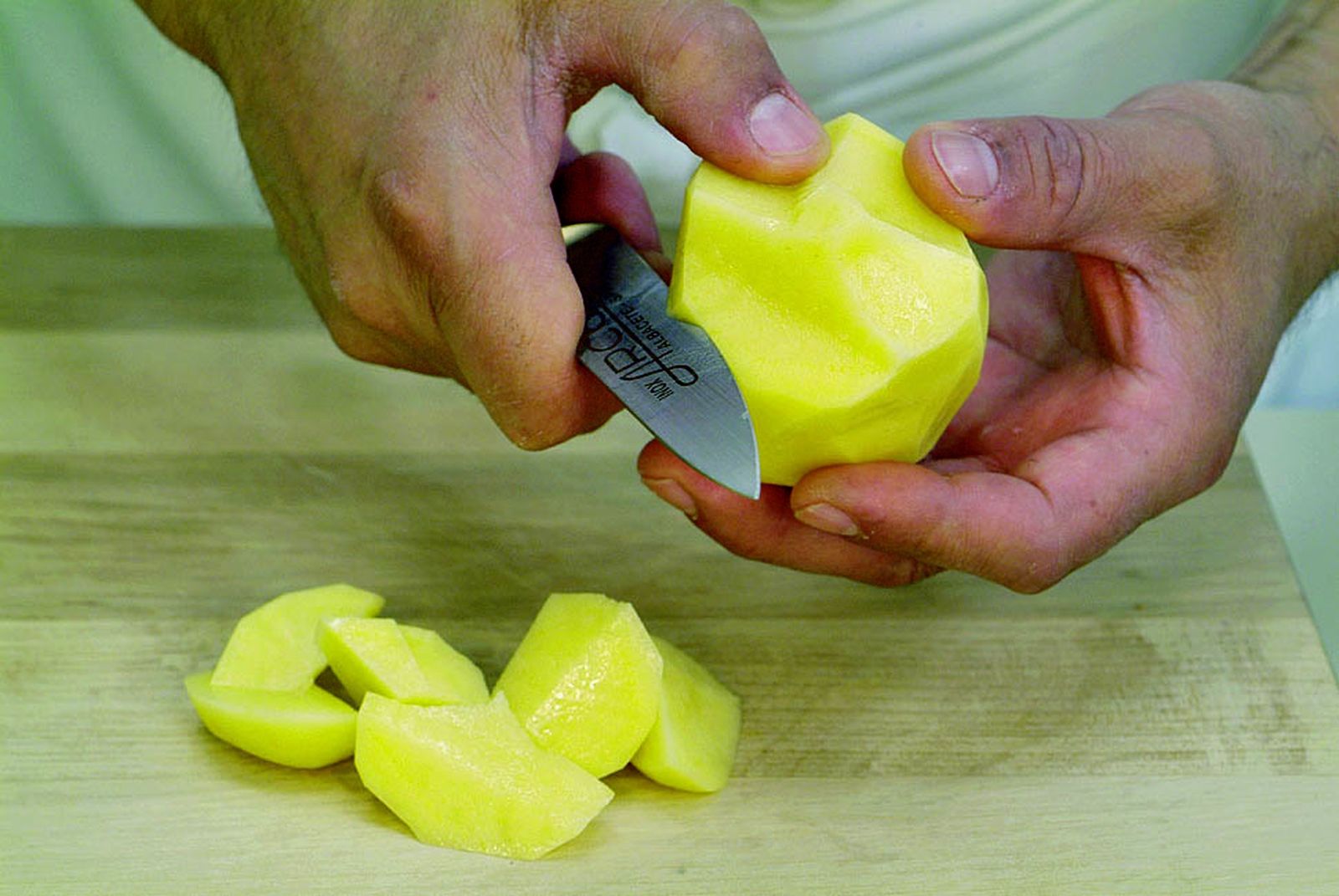 receta pelar cortar patata paso6