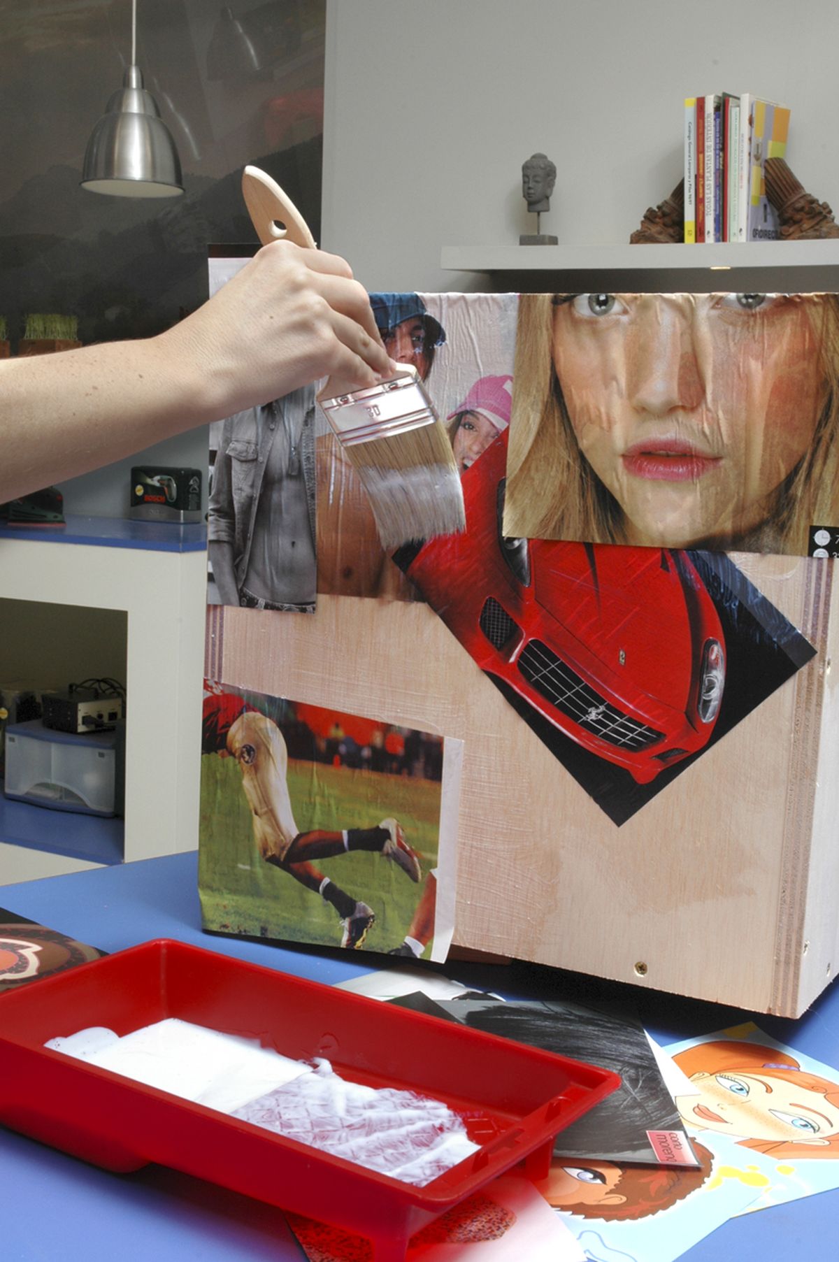 Decorar estudio en color rosa p7