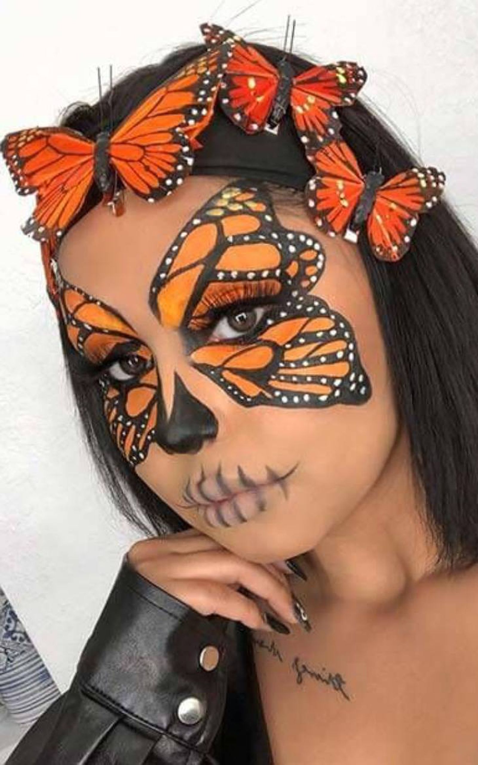 mariposa maquillaje carnaval